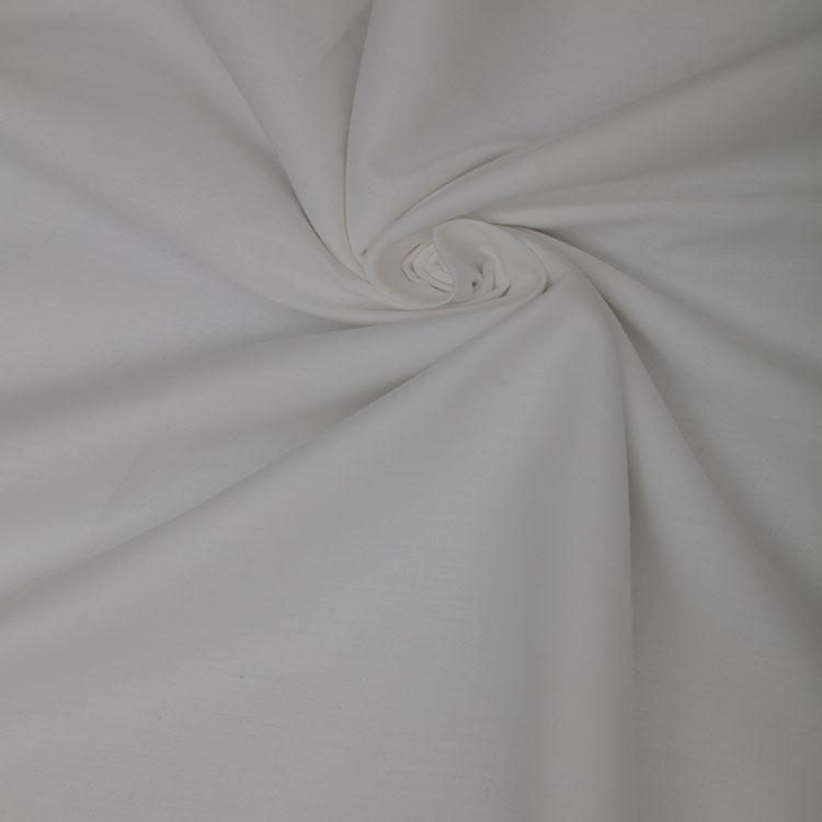 TC 65/35 45s*45s 133*72 woven poplin tc white shirt fabric