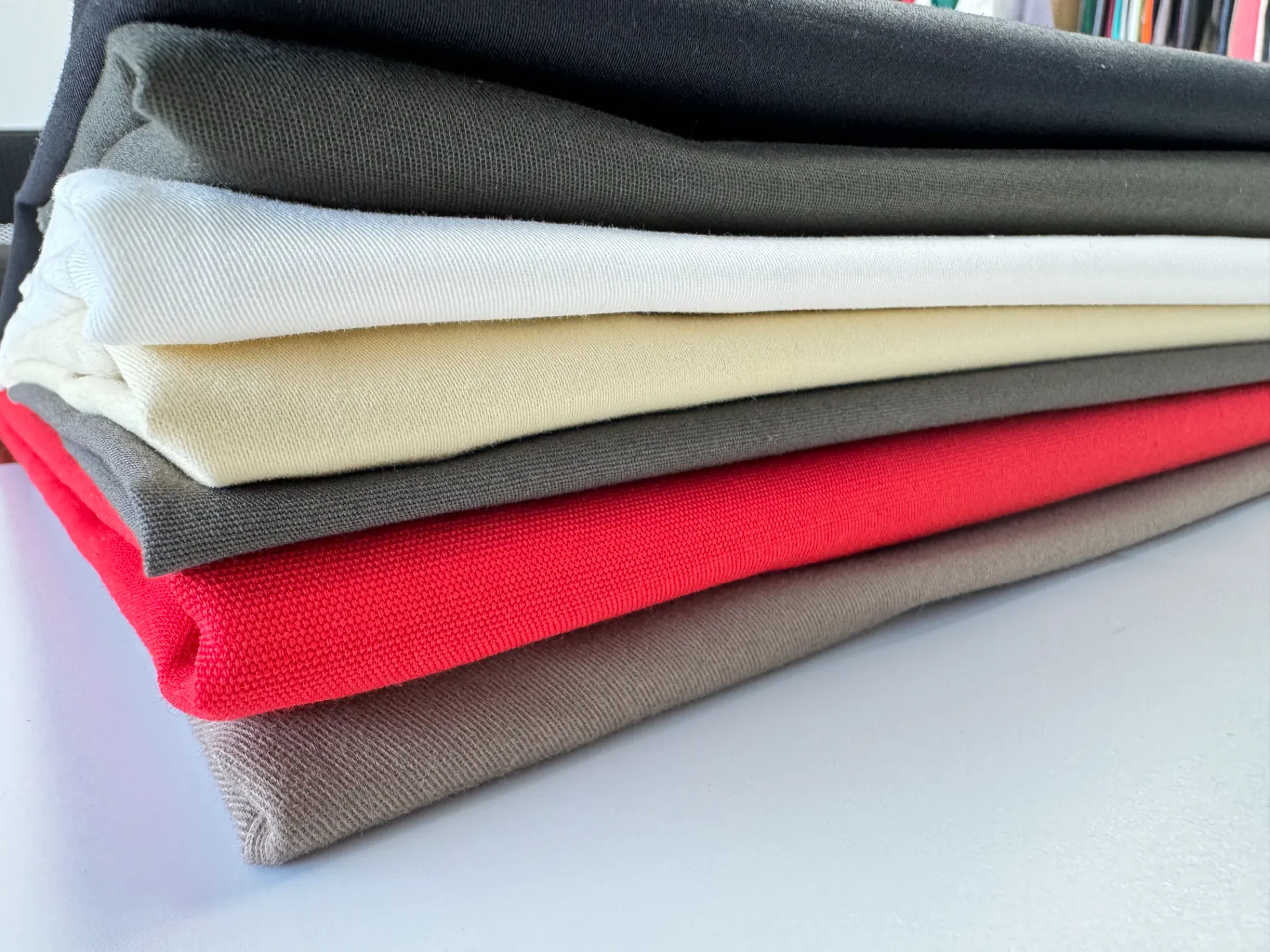cotton poly lycra fabric